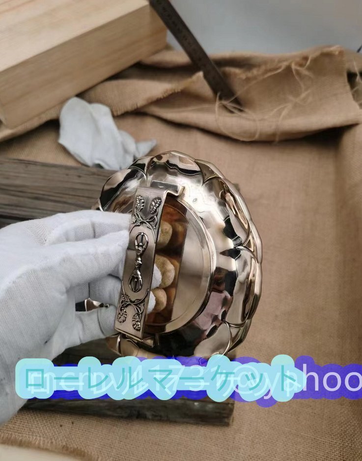 密教法具 寺院用仏具 ☆灌頂用 宝鏡 真鍮製 10x10cm 仏壇・仏具 密教法具 寺院用仏具 ☆灌頂用 宝鏡 真鍮製 10x10cm 仏壇・仏具