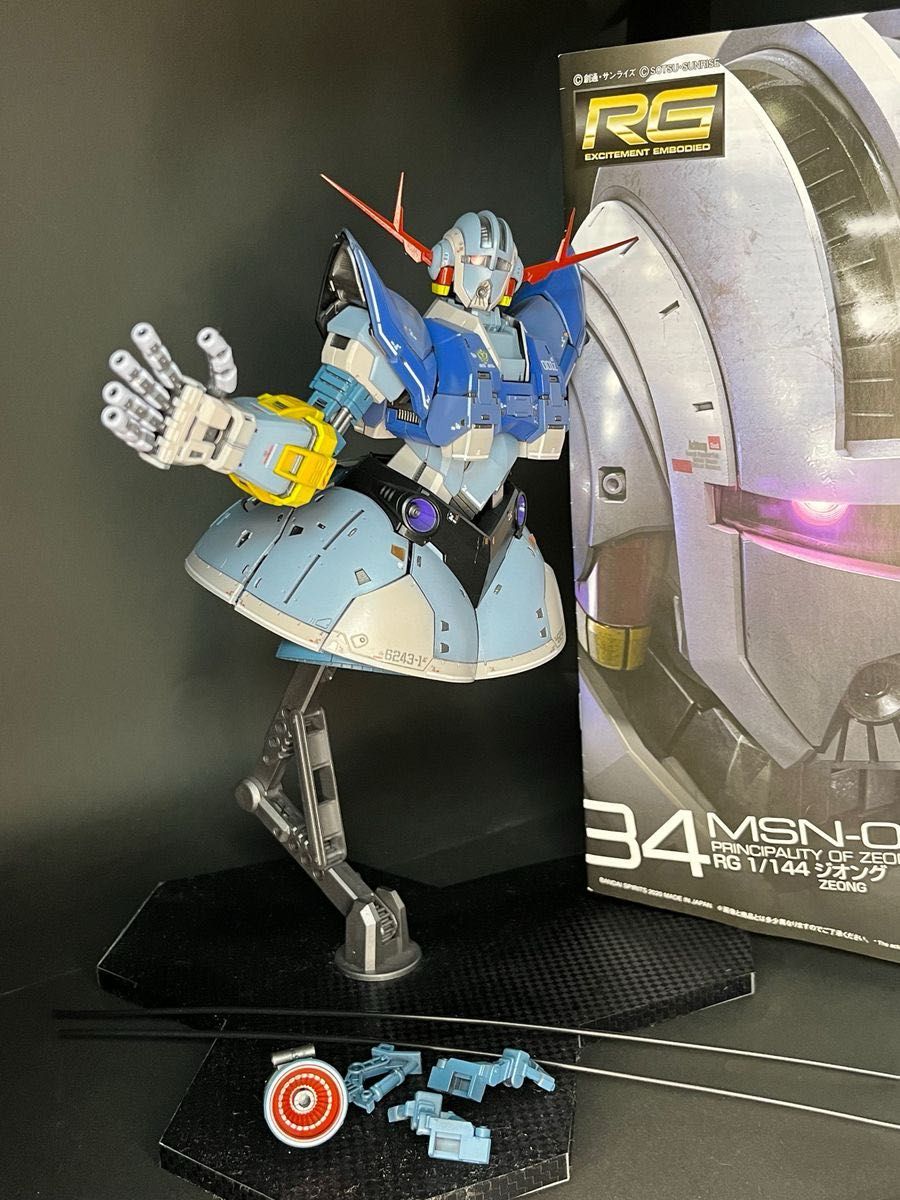RG 1/144 ジオング塗装済完成品|Yahoo!フリマ(旧PayPayフリマ) RG 1/144 ジオング塗装済完成品|Yahoo!フリマ(旧PayPayフリマ)