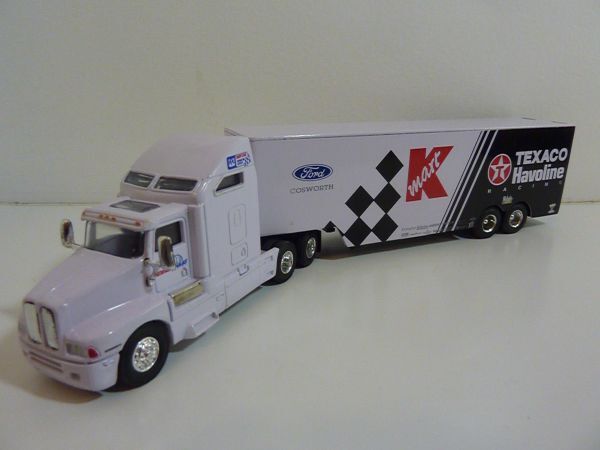 適当な価格 ●Racing Champions1/64'96Team Kenworthマイケル.アンドレッティ貯金箱 Transporter レーシングチャンピオン