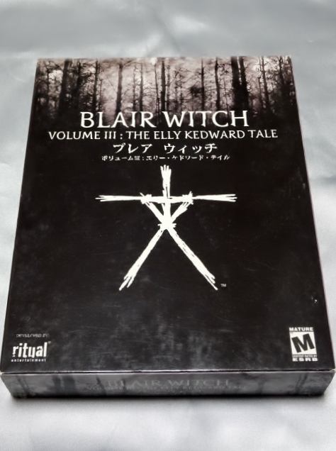 ブレア ウィッチ（blair witch）ボリュームⅢ：エリー・ケドワード・テイル　日本語マニュアル付　貴重_画像1
