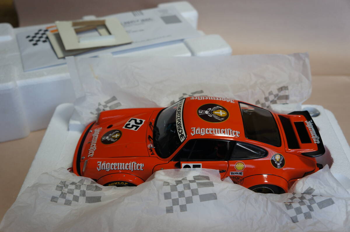 【5%OFF】 エグゾト 1/18 Sportscar World 1976 #25 RSR 934 ポルシェ エグゾト