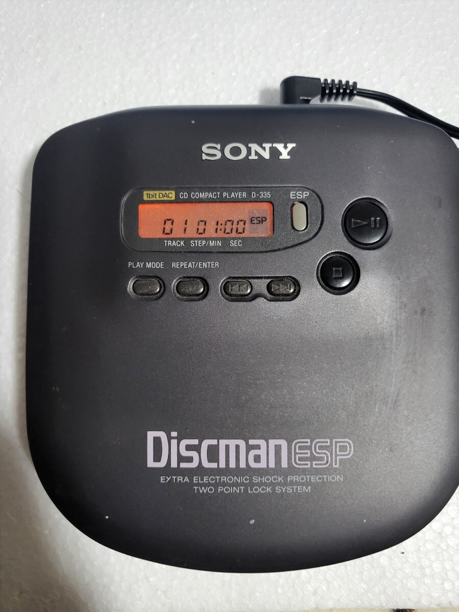 1994年 絶版 SONY ソニー D-335 Discman ESP ディスクマン 1994年 絶版 SONY ソニー D-335 Discman ESP ディスクマン
