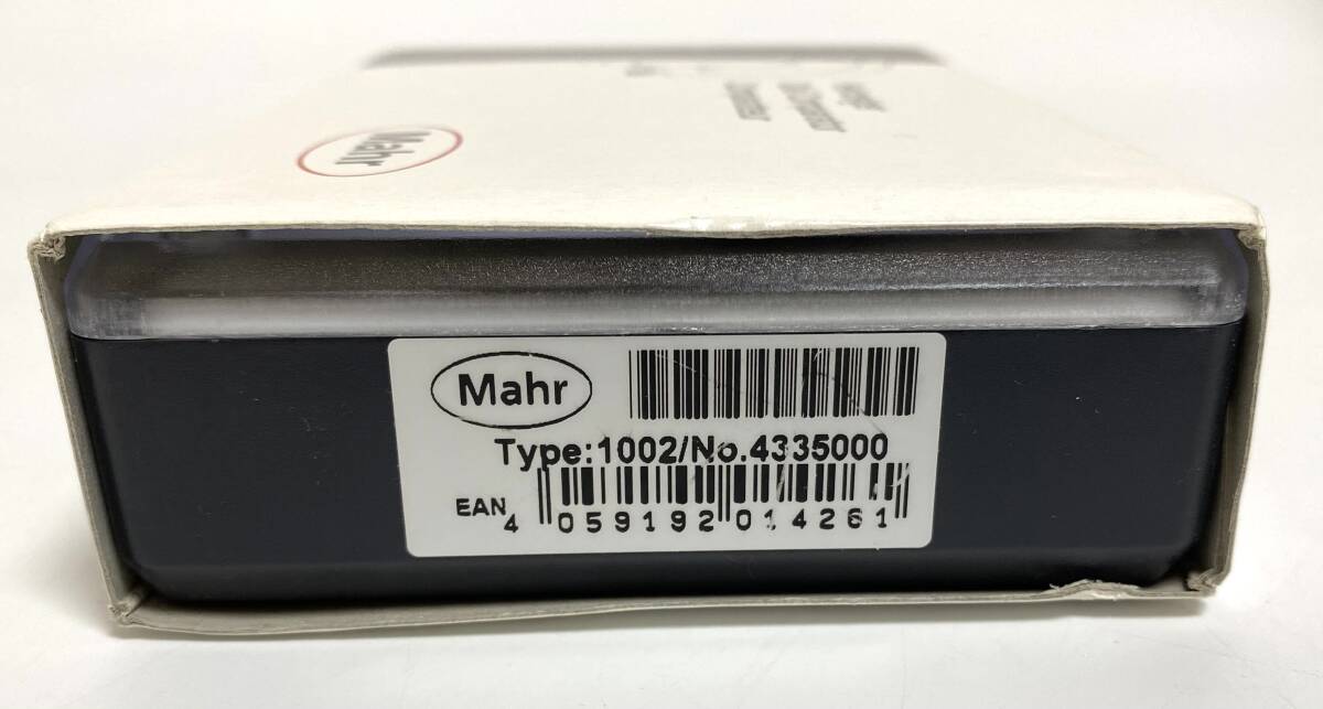 ☆未使用品☆ Mahr マール ダイヤルコンパレーター Type 1002 No ☆未使用品☆ Mahr マール ダイヤルコンパレーター Type 1002 No