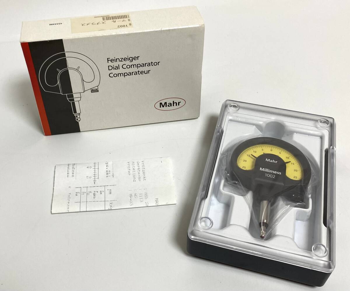 ☆未使用品☆ Mahr マール ダイヤルコンパレーター Type 1002 No ☆未使用品☆ Mahr マール ダイヤルコンパレーター Type 1002 No