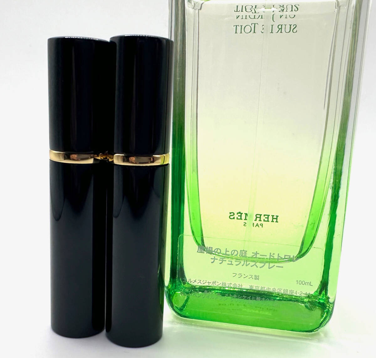 * Hermes духи *{ крыша. сверху. двор }o-doto трещина 3.5ml входить ×2 шт. комплект только ** необходимо внимание ( изображение внутри full bottle., этот. лот нет.)