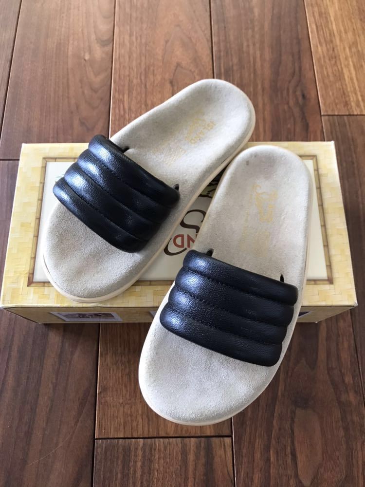 ○ISLAND Slipper Hawaii アイランドスリッパ ハワイ○レディース レザー サンダル 4 22 22.5 S XS ロンハーマン トゥモローランド 取扱い