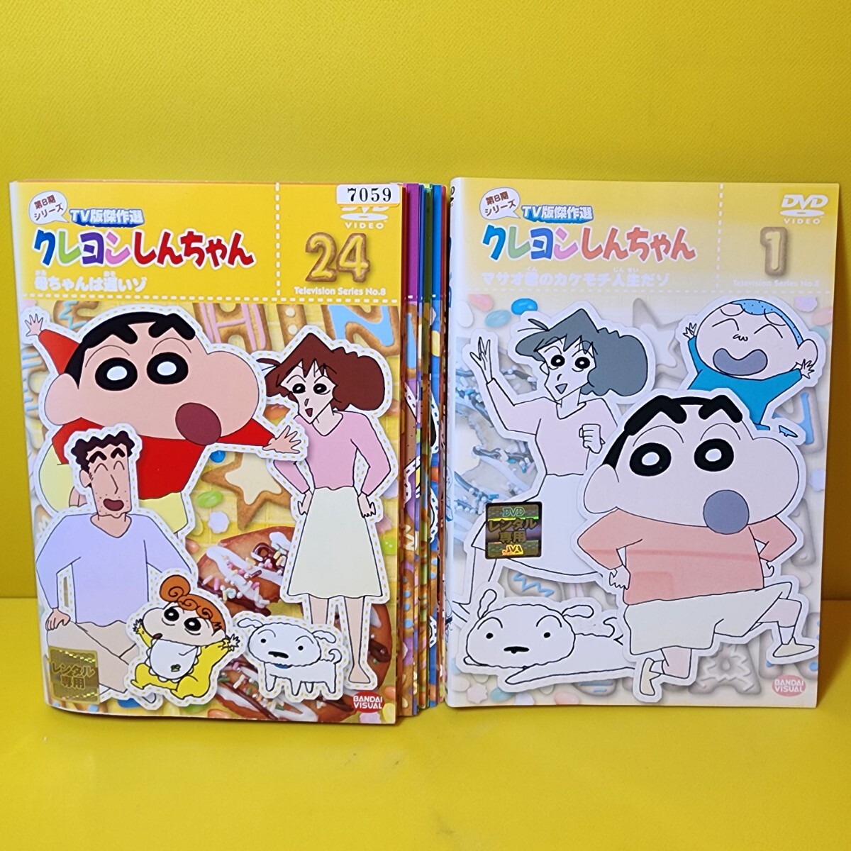 クレヨンしんちゃん TV版傑作選 第8期シリーズ DVD24巻セット