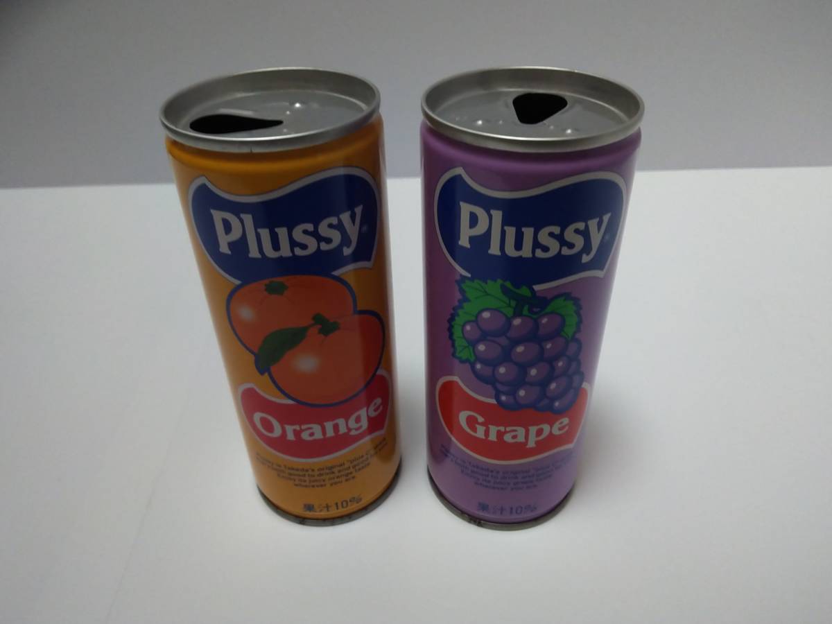 ヤフオク! - 武田食品工業 プラッシー グレープ缶・オレンジ