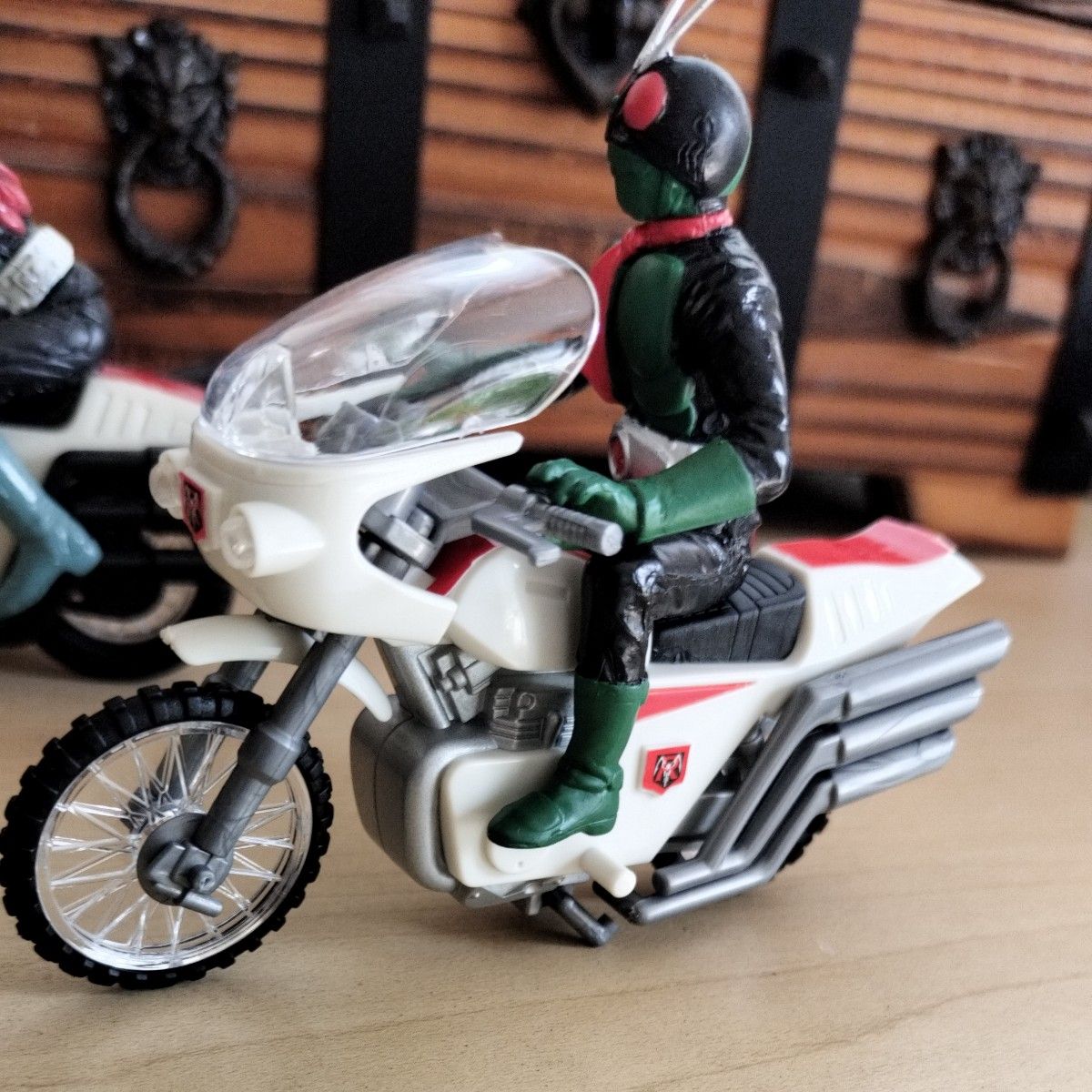 タカトク 仮面ライダー1号 サイクロン号 ソフビ 当時物 玩具 タカトク 仮面ライダー1号 サイクロン号 ソフビ 当時物 玩具