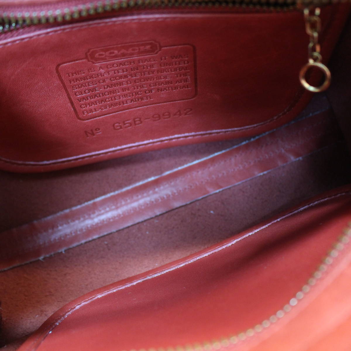 OLD COACH HALF MOON LEATHER 2WAY SHOULDER BAG MADE IN USA/オールドコーチハーフムーン型レザー2wayショルダーバッグ