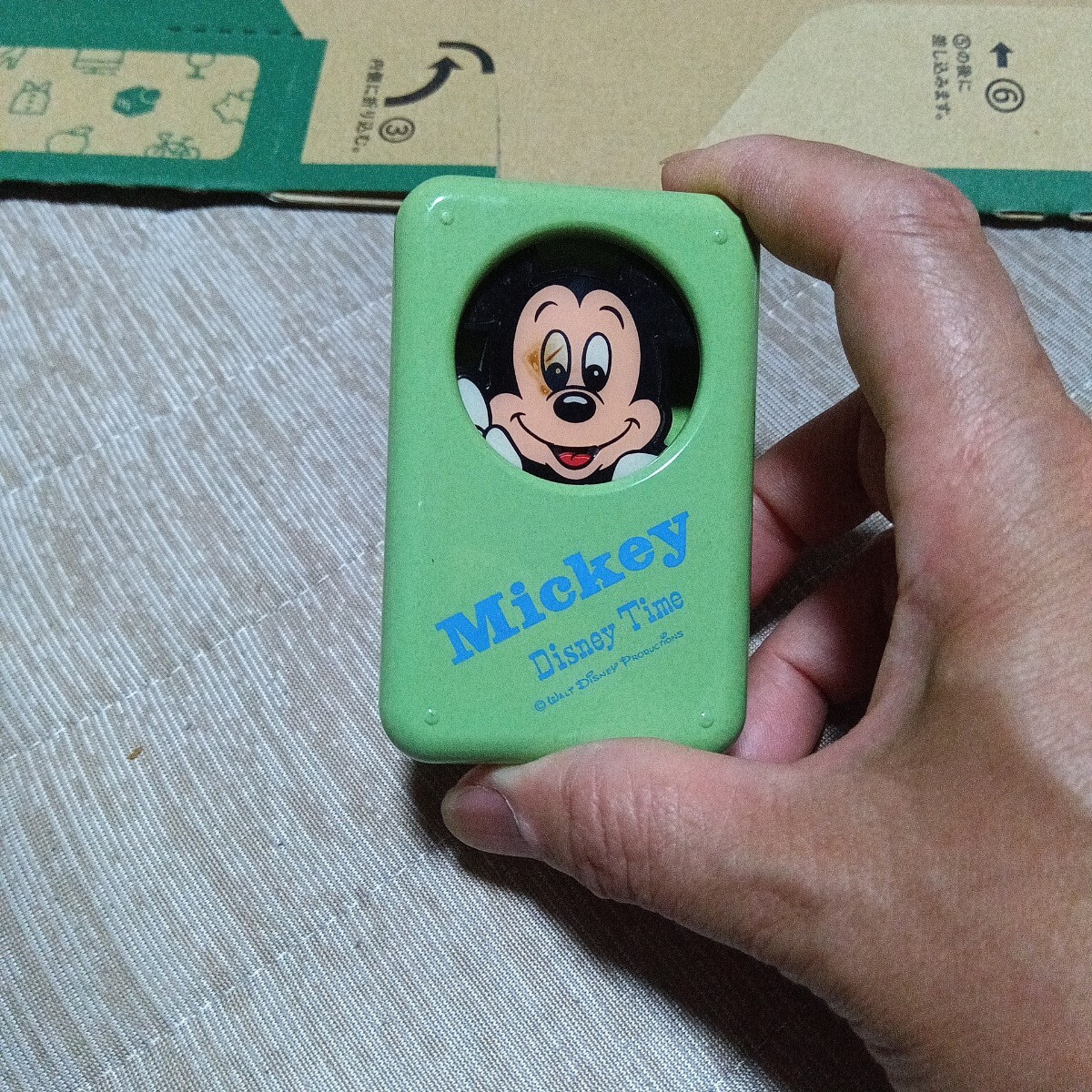 昔のミッキーのデジタル時計 時間合わせしていません(ミッキー 昔のミッキーのデジタル時計 時間合わせしていません(ミッキー