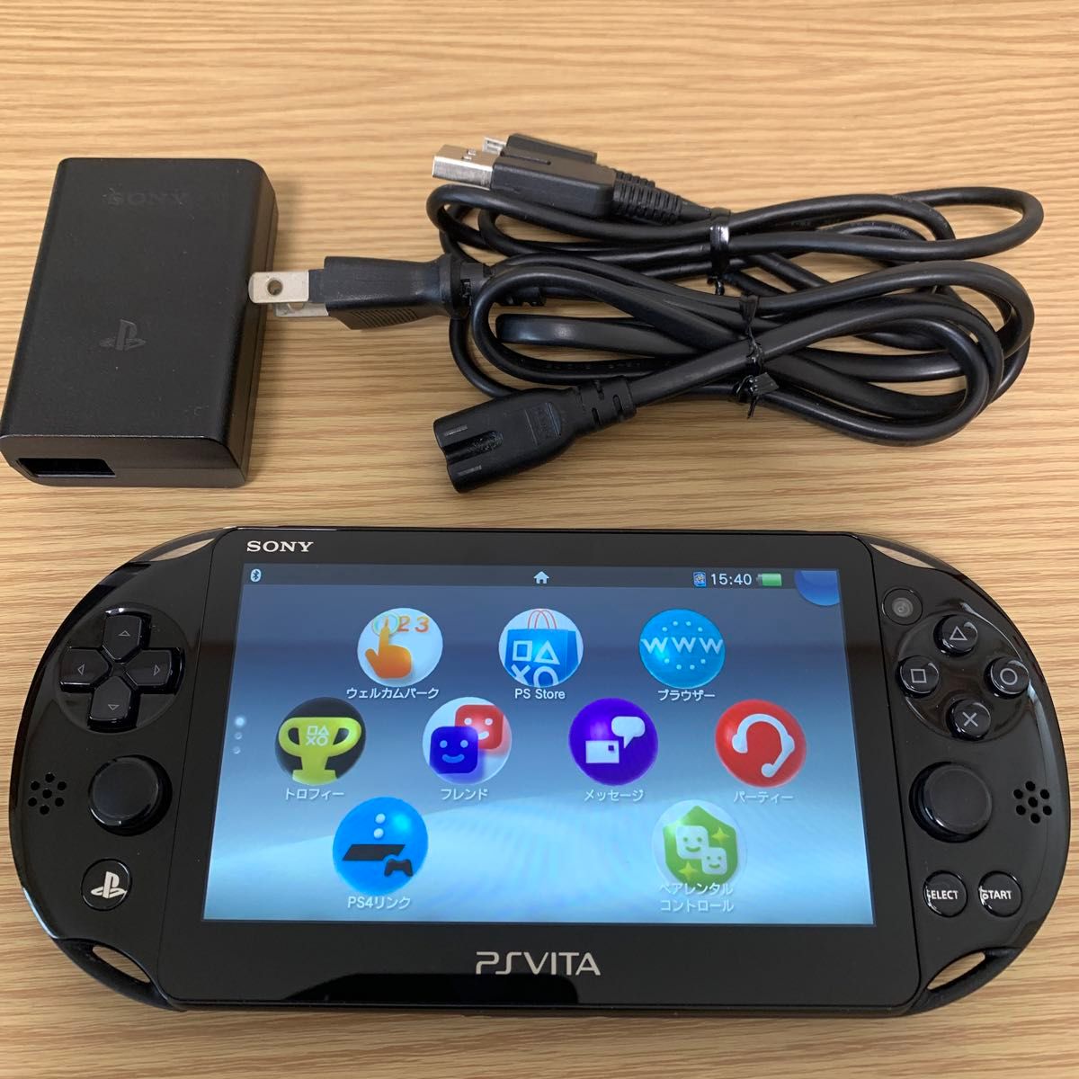 SONY PS VITAプレイステーション ヴィータ(クリスタルブラック SONY PS VITAプレイステーション ヴィータ(クリスタルブラック