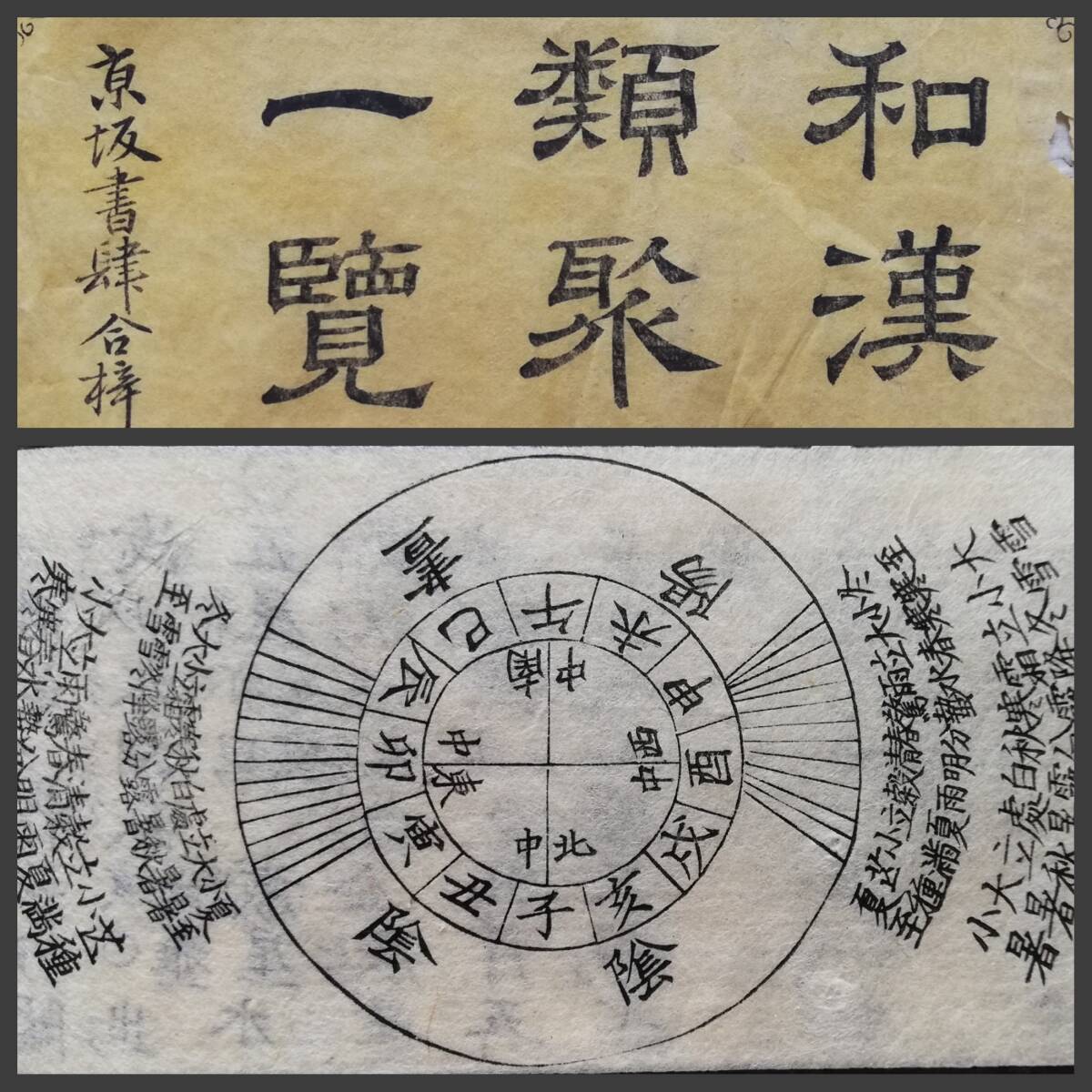 1860年 和漢類聚一覧 万延元年 中華唐土 朝鮮 器服 木版画 図版 1860年 和漢類聚一覧 万延元年 中華唐土 朝鮮 器服 木版画 図版
