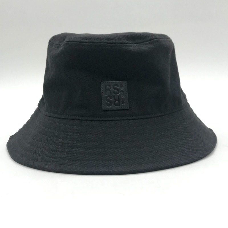 RAF SIMONS バケットハット 美品 2023SS バケハ 帽子 ロゴ UV対策 アウトドア レジャー 袋付き Mサイズ ラフシモンズ 服飾小物 B10874◆