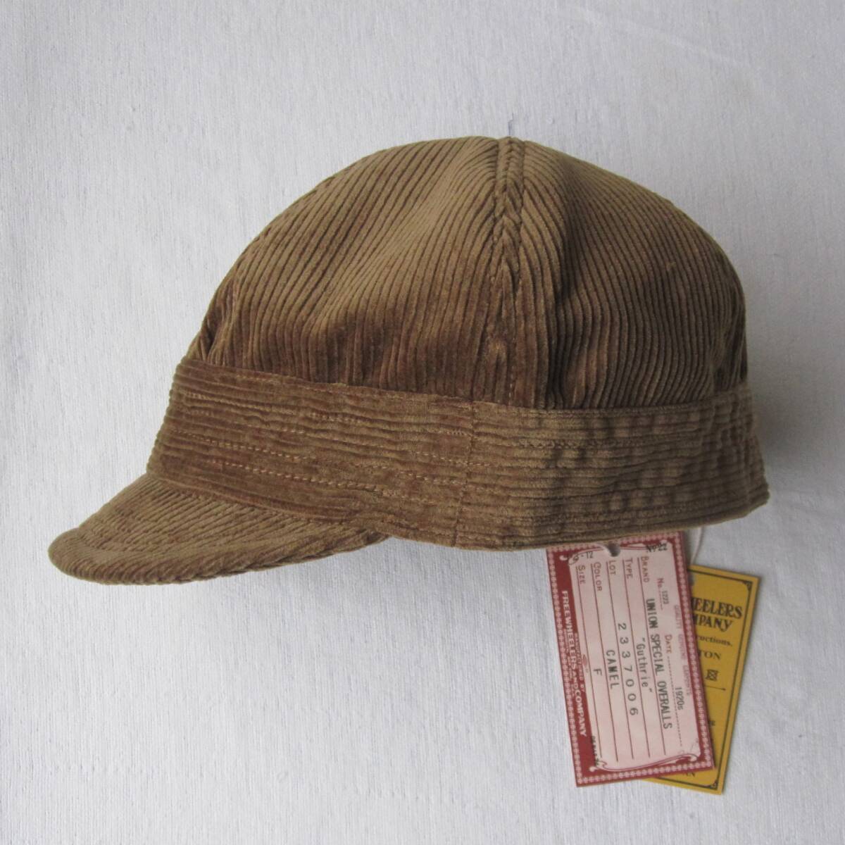 新品 フリーホイーラーズ Guthrie ワークキャップ コーデュロイ
