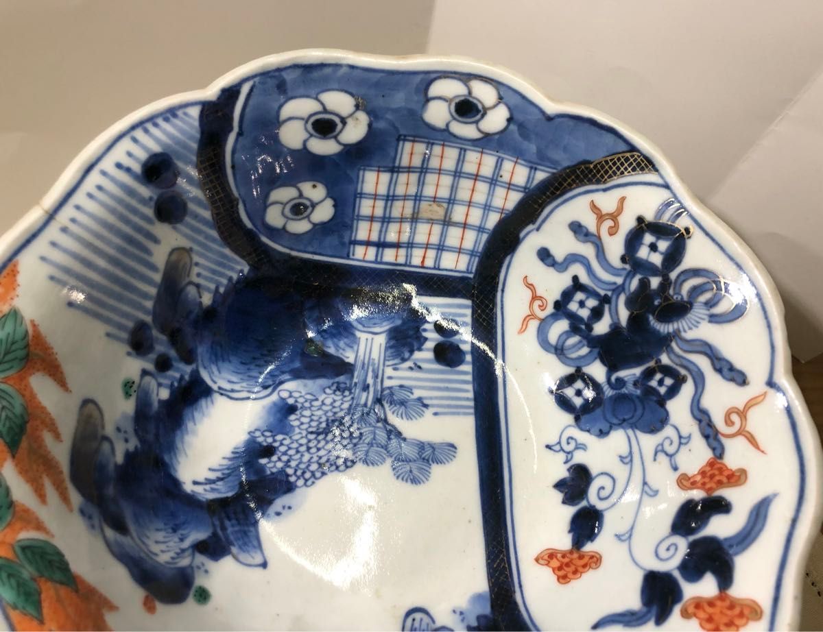 再々再々お値下げ 骨董 高台付皿 アンティーク 中古品 和洋折衷 再々再々お値下げ 骨董 高台付皿 アンティーク 中古品 和洋折衷