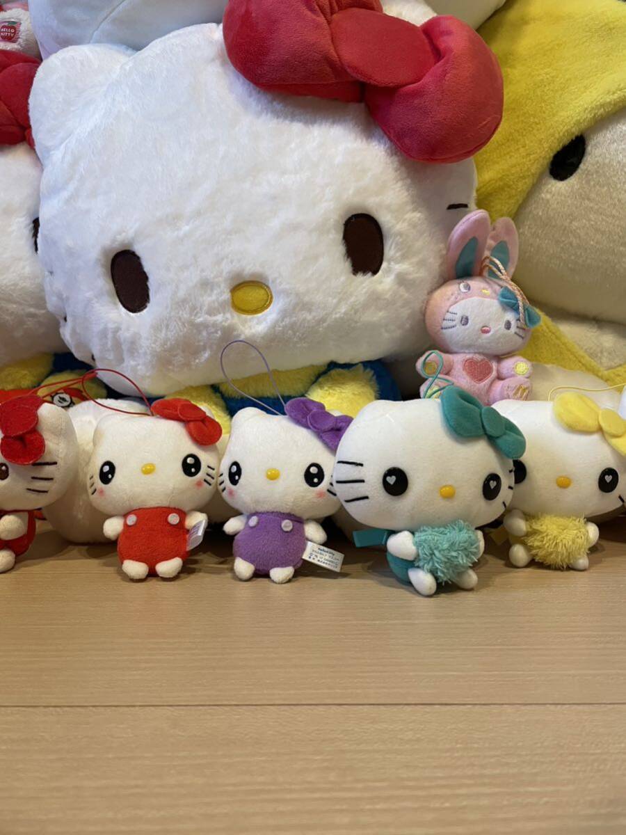 ハローキティ ぬいぐるみ まとめ 大量 卒業 当時物 希少レア ハローキティ ぬいぐるみ まとめ 大量 卒業 当時物 希少レア