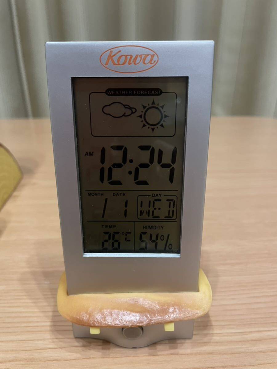 ケロちゃん コロちゃん 店頭ペア蛙カウンター型 置き時計 温度計 ケロちゃん コロちゃん 店頭ペア蛙カウンター型 置き時計 温度計