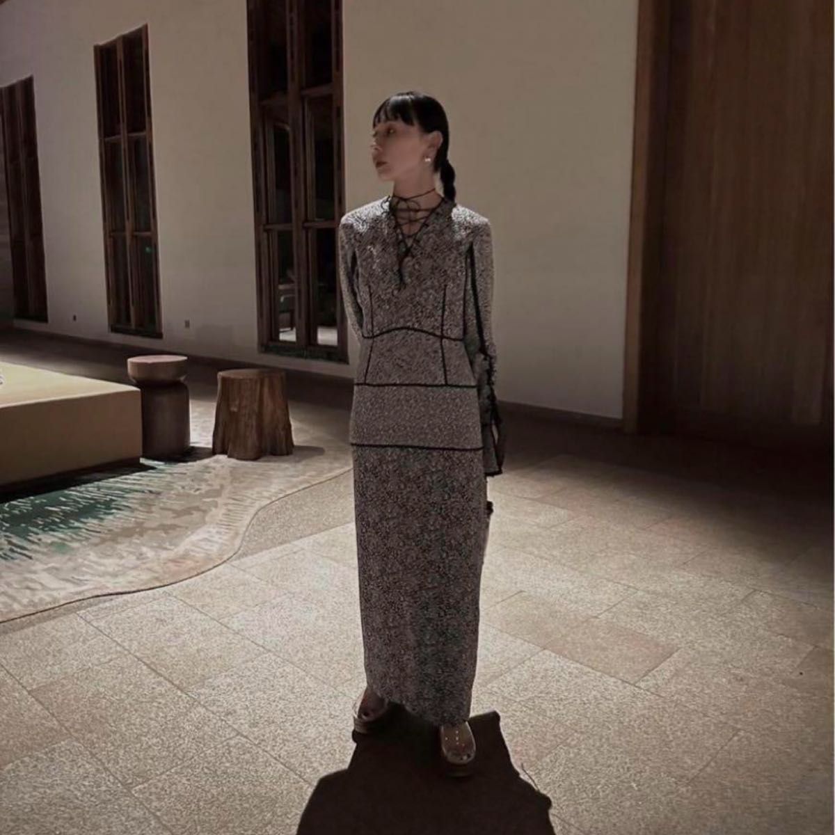 Ameri VINTAGE JACQUARD DRESS|Yahoo!フリマ(旧PayPayフリマ) Ameri VINTAGE JACQUARD DRESS|Yahoo!フリマ(旧PayPayフリマ)