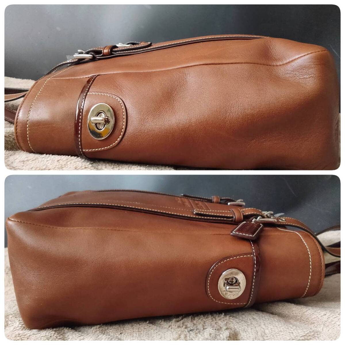 1円【極美品□希少カラー】COACH コーチ ビジネス バッグ 1円【極美品□希少カラー】COACH コーチ ビジネス バッグ