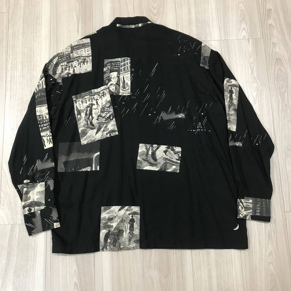 Porter Classic ALOHA LONG SHIRT TIMES SQUARE BLACKポーター Porter Classic ALOHA LONG SHIRT TIMES SQUARE BLACKポーター