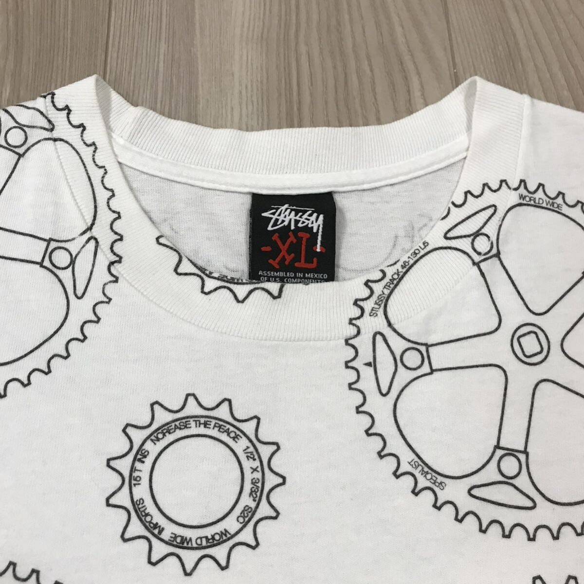 XL stussy old gear track world wide MEXICO USA BIG XL stussy old gear track world wide MEXICO USA BIG