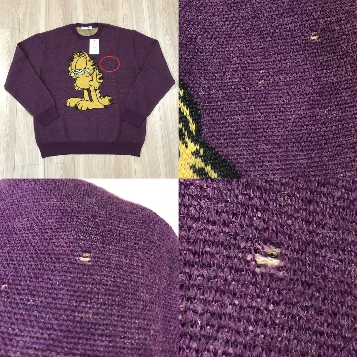 MISTERGENTLEMAN GARFIELD mister gentleman tokyo aoyama wool MISTERGENTLEMAN GARFIELD mister gentleman tokyo aoyama wool