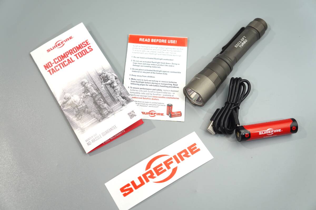 Surefire EDC1-DFT TURBO 95,000カンデラ (Trijicon Leupold Surefire EDC1-DFT TURBO 95,000カンデラ (Trijicon Leupold