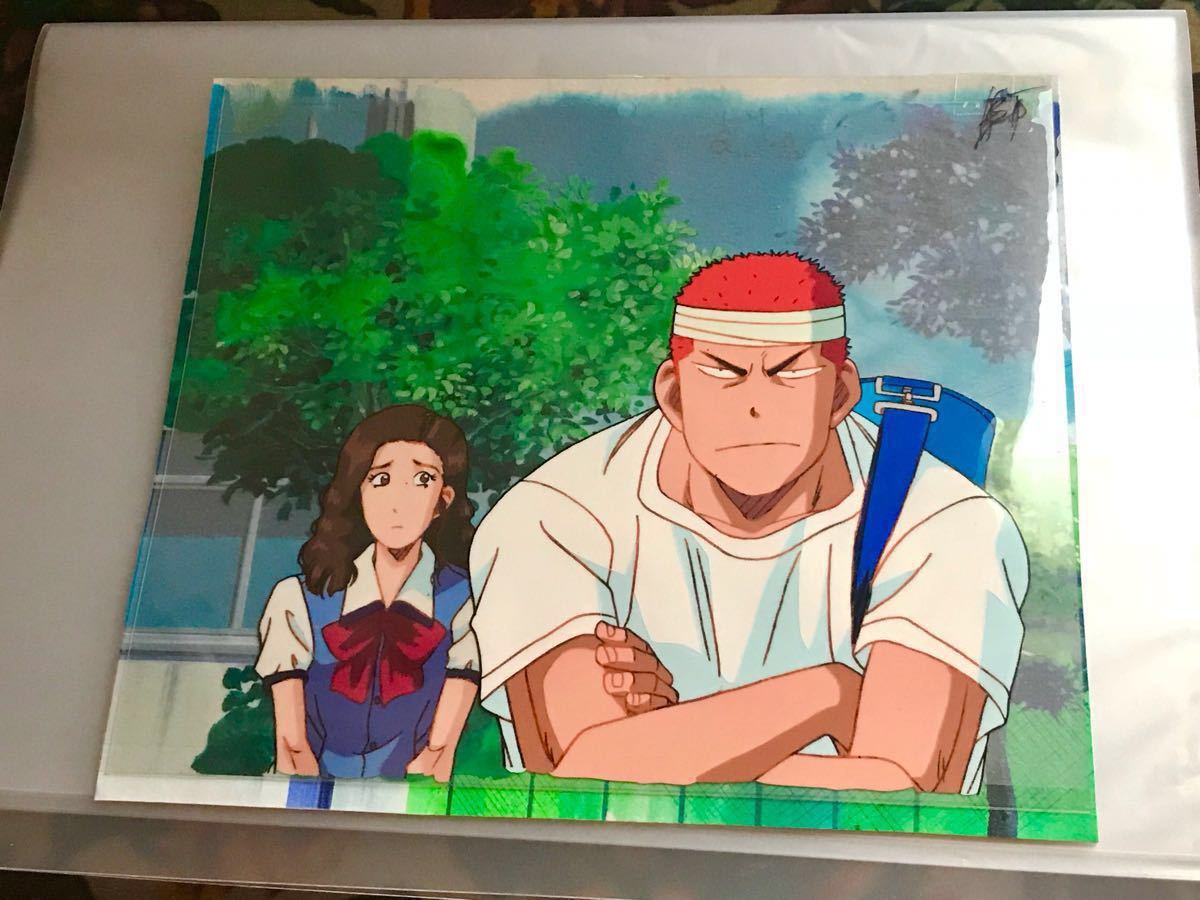 スラムダンク SLAM DUNK 桜木花道 宮城リョータ 横長大判セル画 スラムダンク SLAM DUNK 桜木花道 宮城リョータ 横長大判セル画