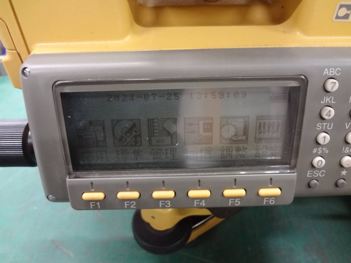 ○TOPCON トプコン トータルステーション GTS-605F AF 測量機器○4 ○TOPCON トプコン トータルステーション GTS-605F AF 測量機器○4