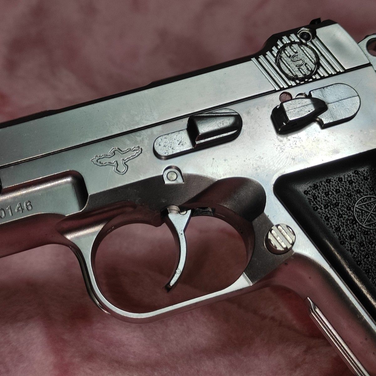 マルシン ブレンテン マキシ 8mm固定スライドガスガン (ジャンク品) マルシンブレンテンマキシ8mm固定スライドガスガン(ジャンク品)