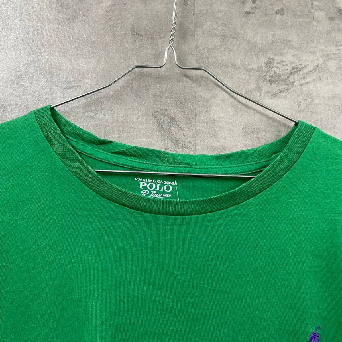POLO RALPH LAUREN ポロラルフローレン グリーン Tシャツ 半袖 POLO RALPH LAUREN ポロラルフローレン グリーン Tシャツ 半袖