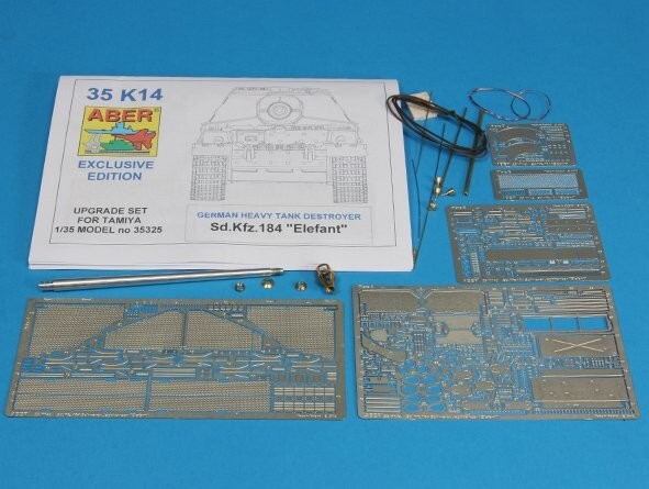 アベール 35K14 1/35 ドイツ エレファント駆逐戦車ボックスフルセット(タミヤ用)