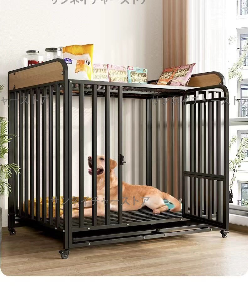 ペットケージ 屋根付き カゴ ドッグクレート 大型犬 中型犬 ペットケージ 屋根付き カゴ ドッグクレート 大型犬 中型犬