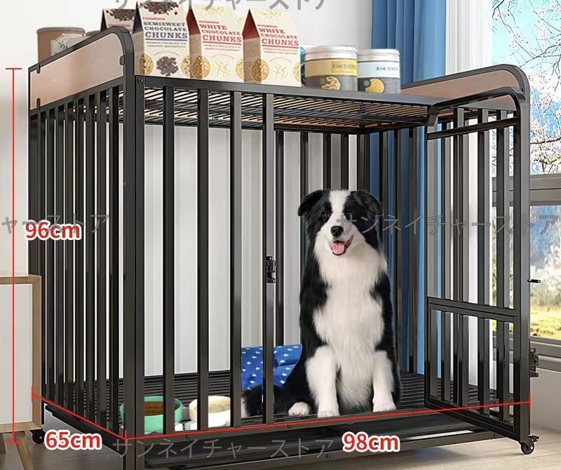 ペットケージ 屋根付き カゴ ドッグクレート 大型犬 中型犬 ペットケージ 屋根付き カゴ ドッグクレート 大型犬 中型犬