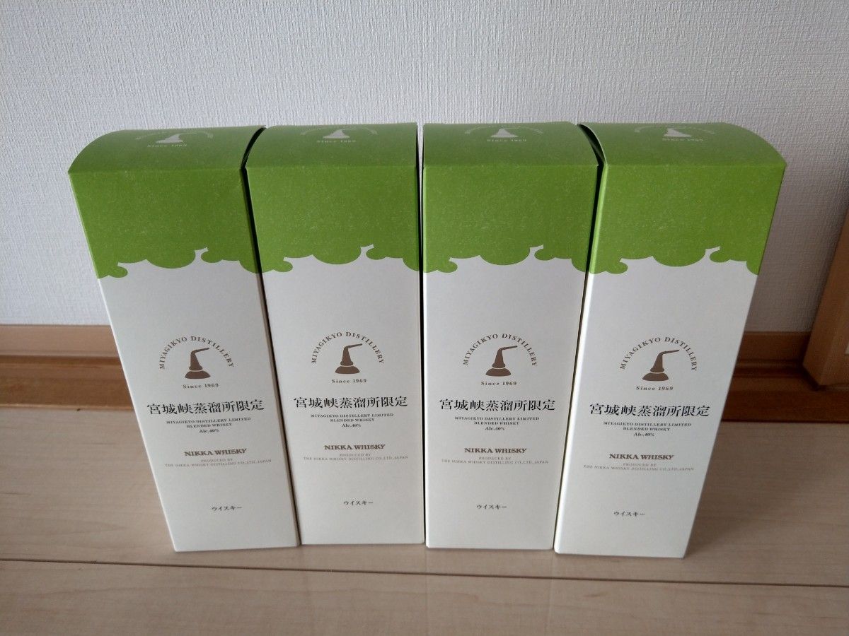 宮城峡蒸留所限定ウイスキー500ml 4本セット ウイスキー 4本セット 宮城峡・余市・ニッカセッション・フロム