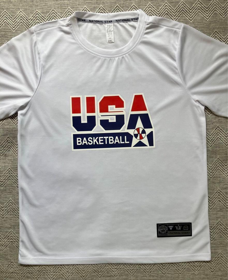 未使用品】 USA代表 ドリームチーム DREATEAM NBA シャツ 未使用品】 USA代表 ドリームチーム DREATEAM NBA シャツ