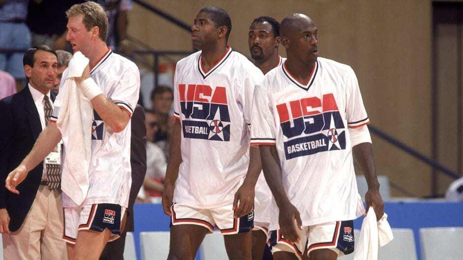 未使用品】 USA代表 ドリームチーム DREATEAM NBA シャツ 未使用品】 USA代表 ドリームチーム DREATEAM NBA シャツ