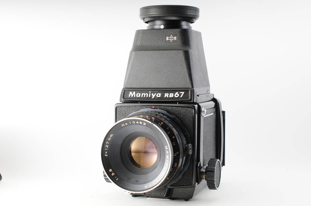 ★動作OK★Mamiya RB67 Professional MAMIYA-SEKOR 127mm F3.8 マミヤ ボディ 中判カメラ★387-7895
