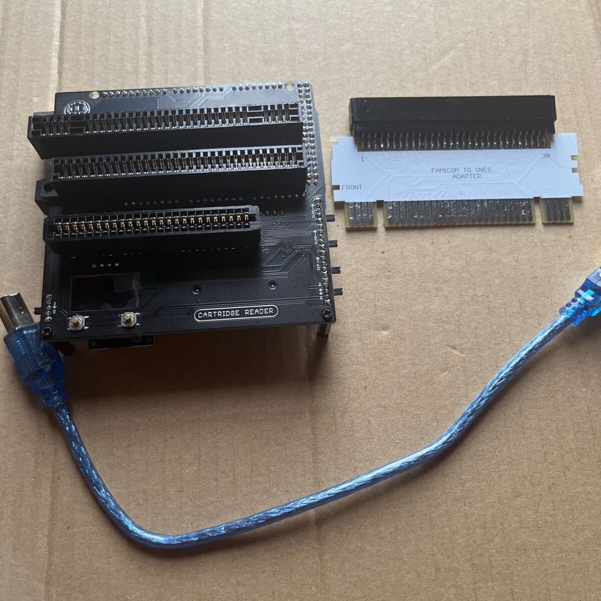 中古 CartridgeReaderレトロゲームROM吸出し機 SA1チップ対応
