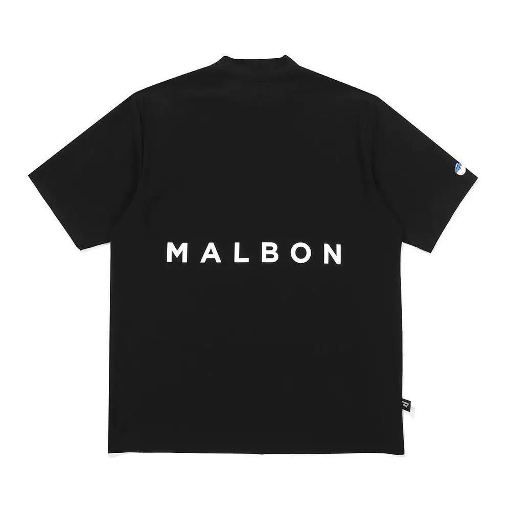Malbonマルボンゴルフメンズウェア半袖モックシャツXXL Malbonマルボンゴルフメンズウェア半袖モックシャツXXL