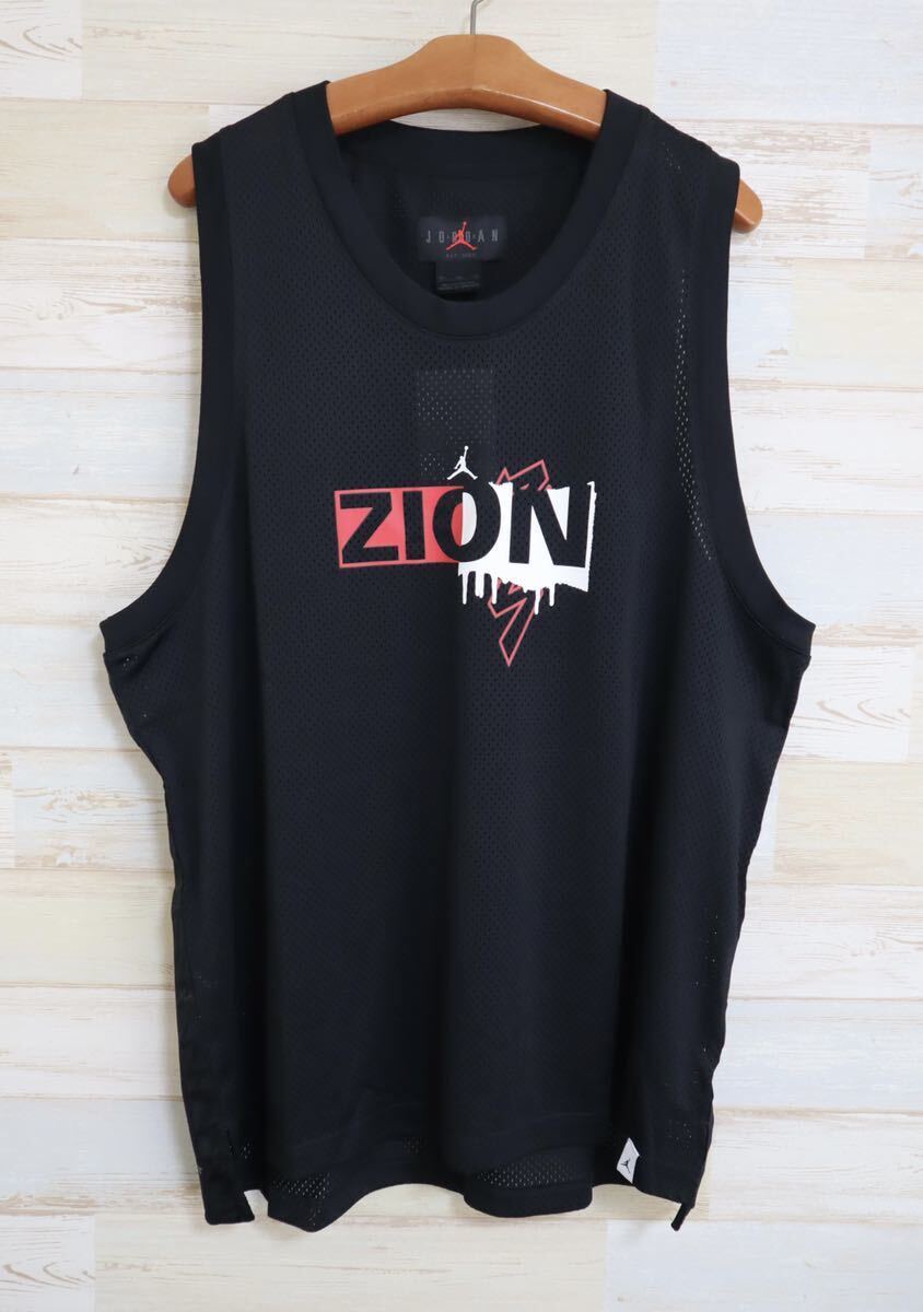 新品 定価7370円　XLサイズ　NIKE ナイキ　ジョーダン Dri-FIT ザイオン　JORDAN メンズタンクトップ