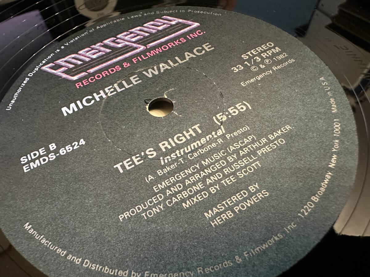 12”★Michelle Wallace / It's Right / ディスコ・ブギー！