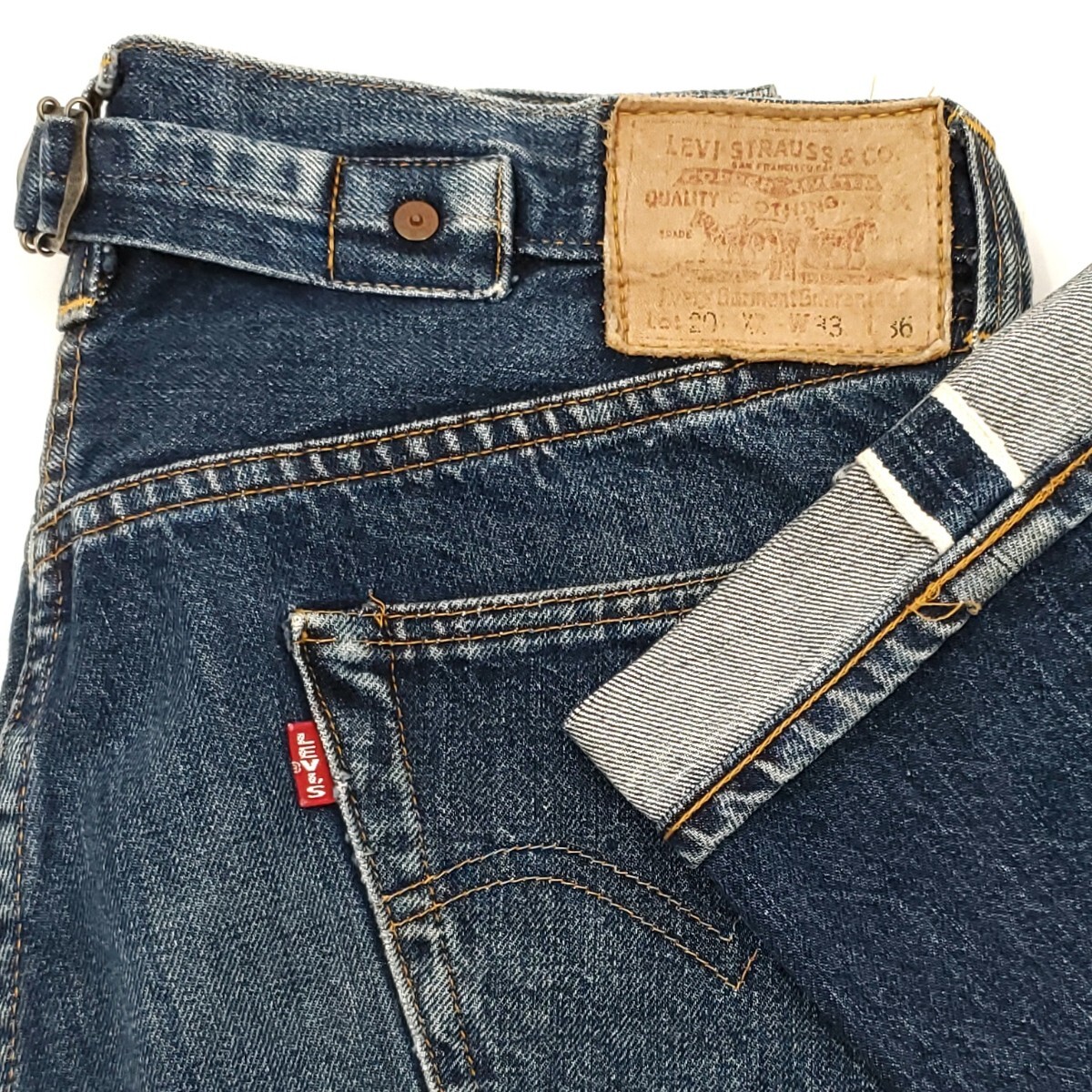 バレンシア製 W33 Levi's 201XX 555ビンテージ復刻ジーンズ バレンシア製 W33 Levi's 201XX 555ビンテージ復刻ジーンズ