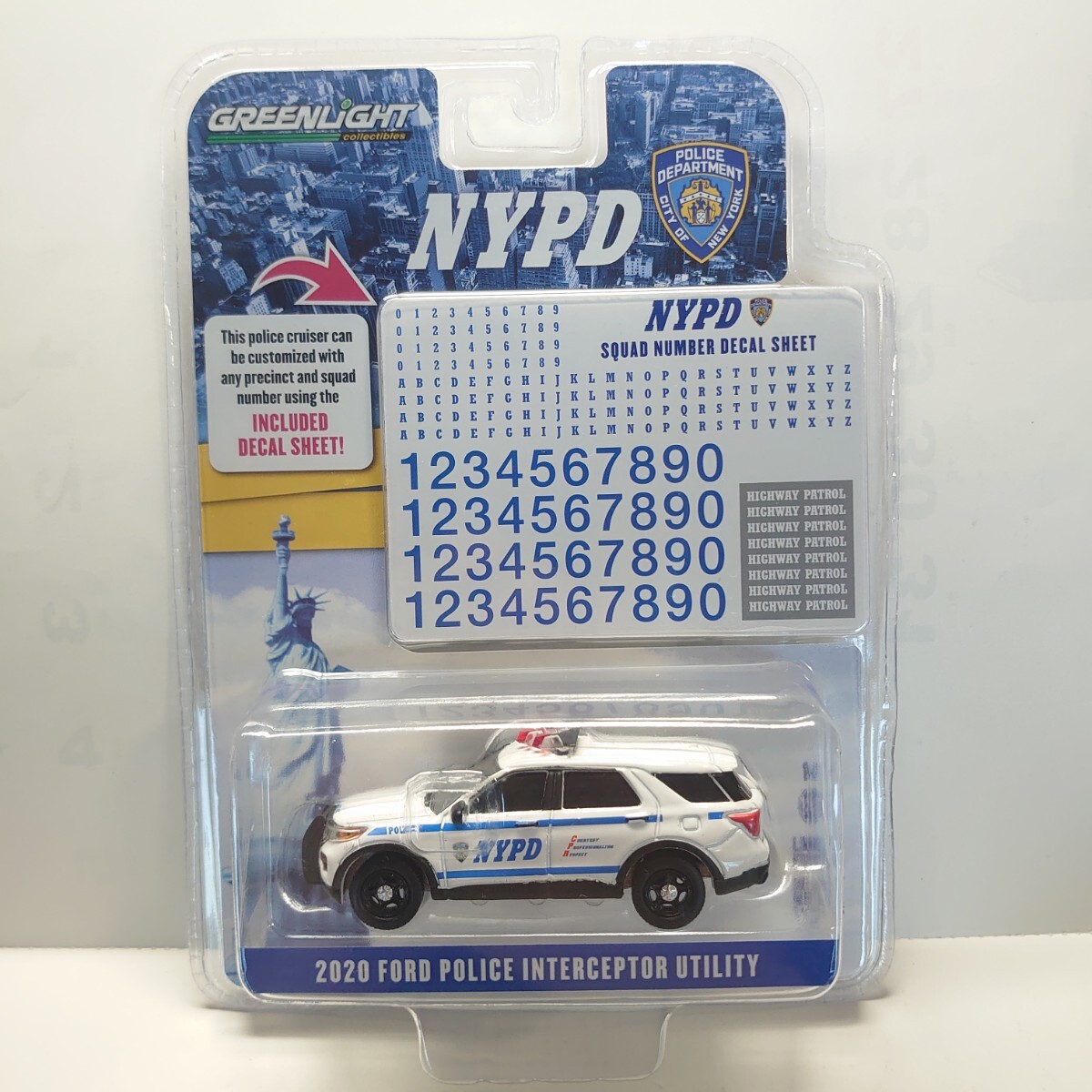 【超破格】グリーンライト POLICE 7台セット GREENLIGHT 見違えん グリーンライト 2022 FORD POLICE