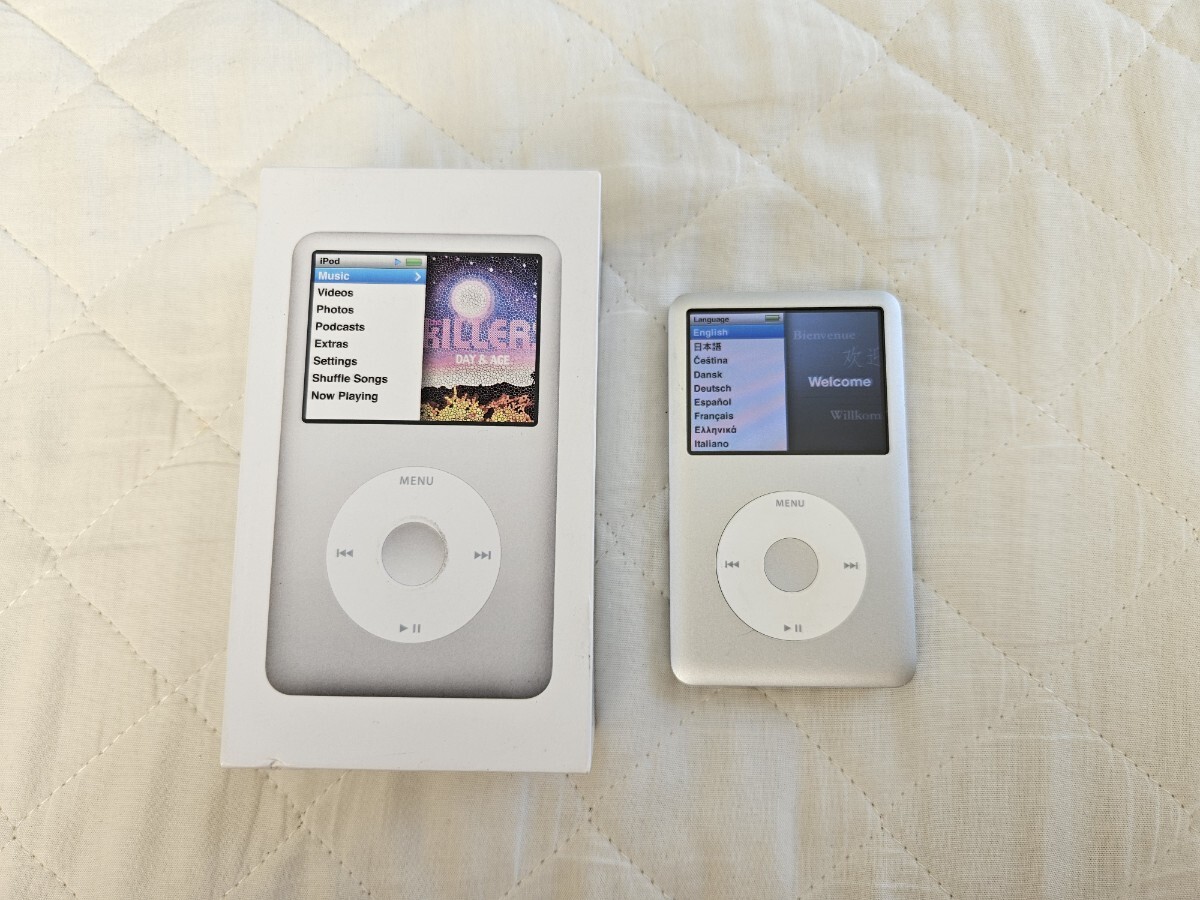 Apple iPod Classic 160GB 第七世代 外装交換済み Yahoo!オークション - Apple iPod classic 第7世代 LATE2009