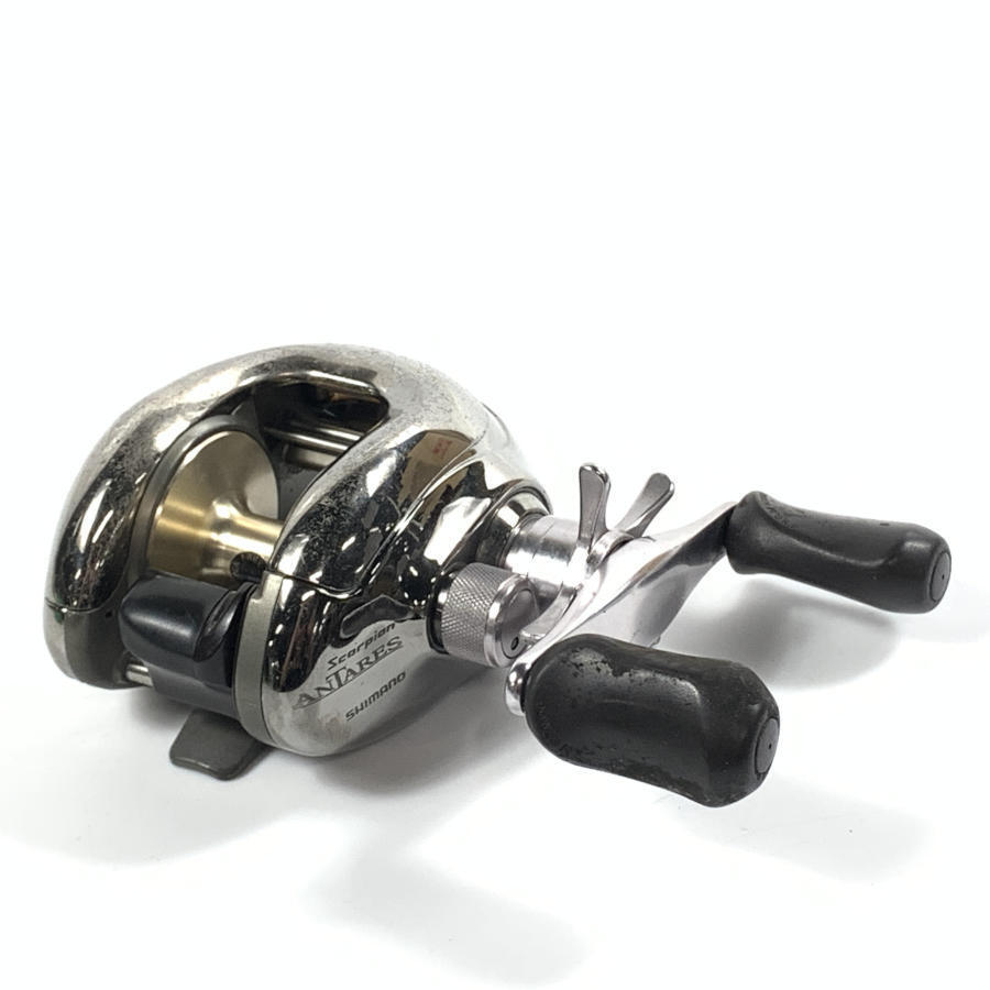 SHIMANO シマノ ANTARES ベイトリール 日本製 シルバー系★現状品