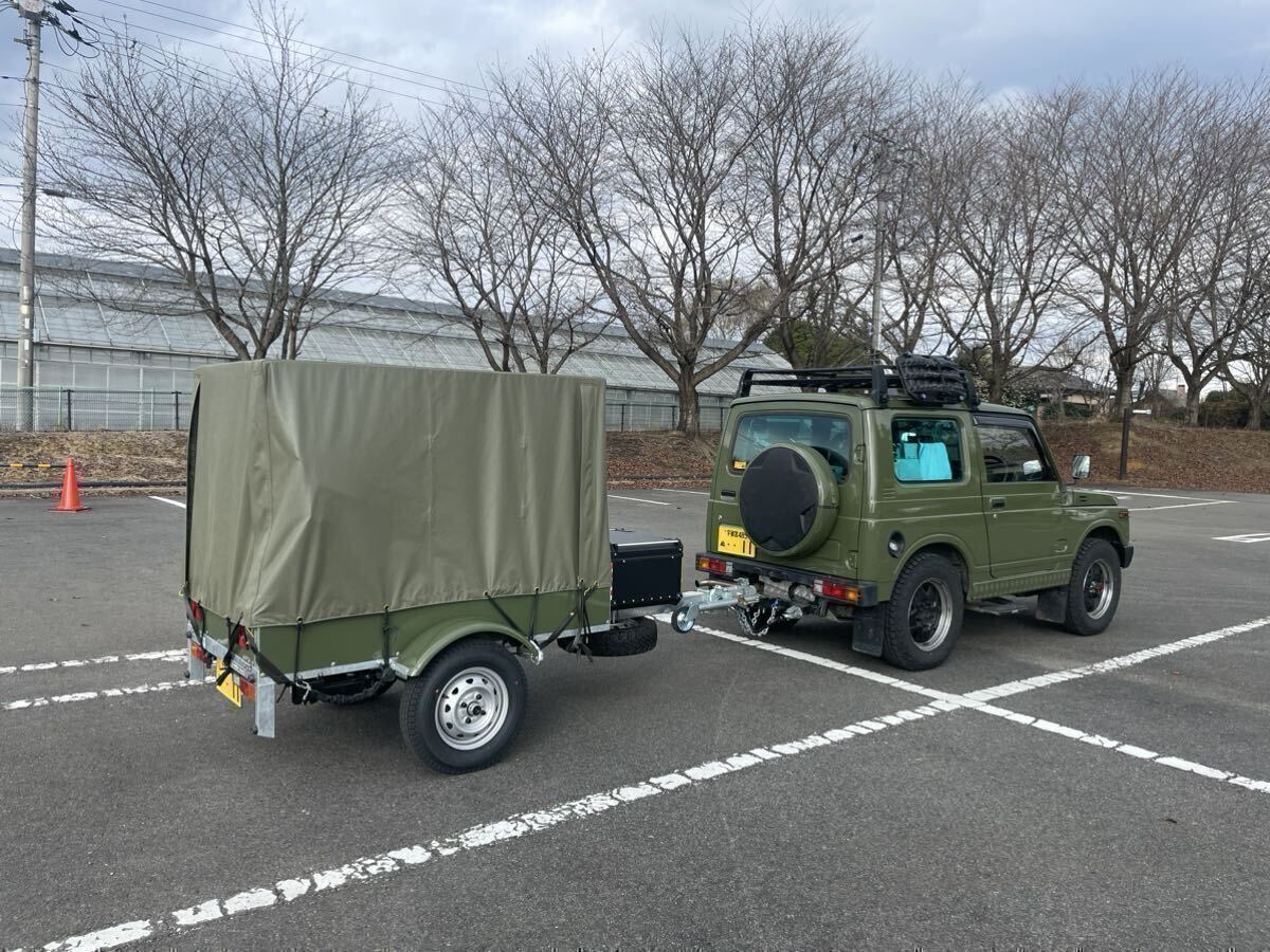 引き取り限定 軽 トレーラー キャンプ 牽引免許不要 ジムニー 引き取り限定 軽 トレーラー キャンプ 牽引免許不要 ジムニー