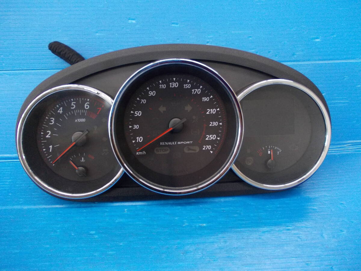KZF4R/メガーヌ　スピードメーター　MT車　グレード/2.0GT　走行距離：31，989㎞　現(xiàn)物品番：248107153R　NS7771-K