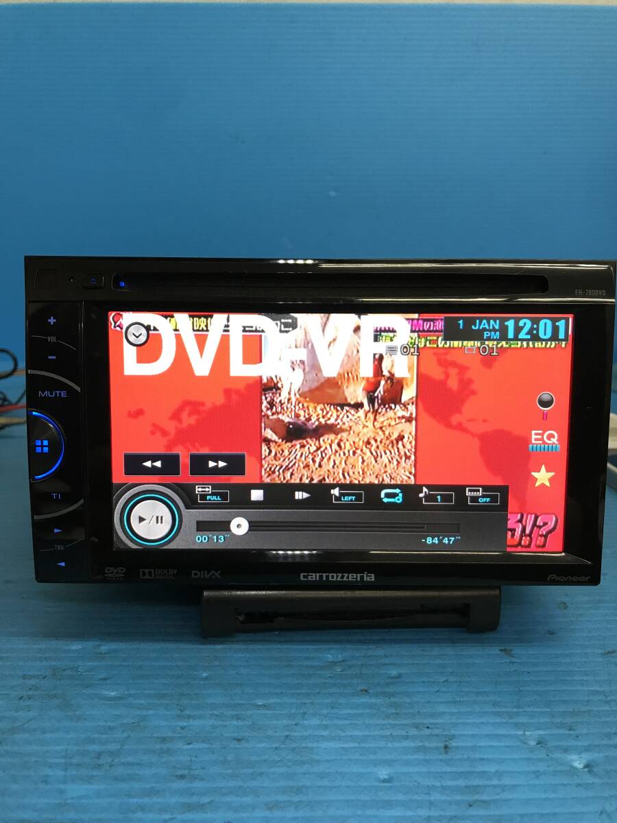 ジャンク　カロッツェリア　DVDプレーヤー　AVIC-780DVD DVD/CD/ipod/USB